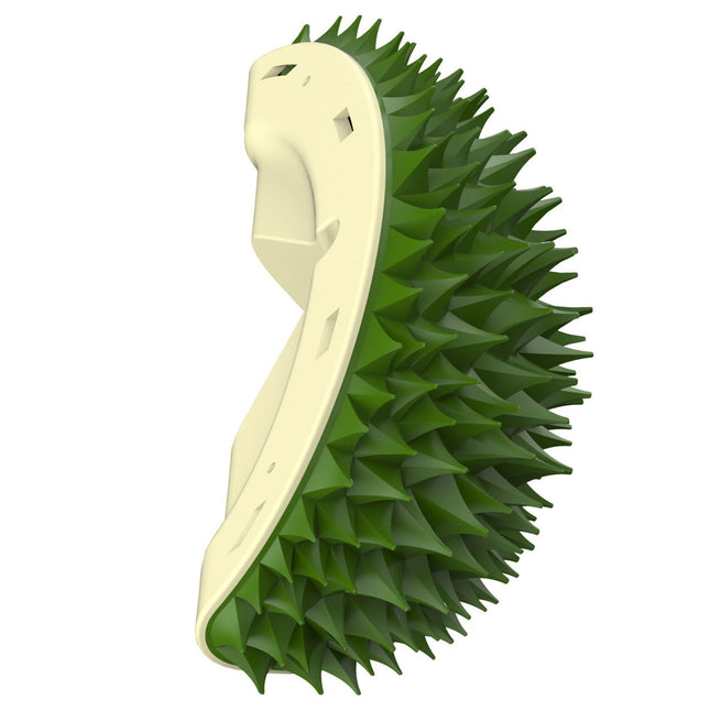 Durian Cat Self-Grooming Brush – Wall-Mounted Scratch & Massage Toy | Dental & Molar Enrichment for Cats & Dogs