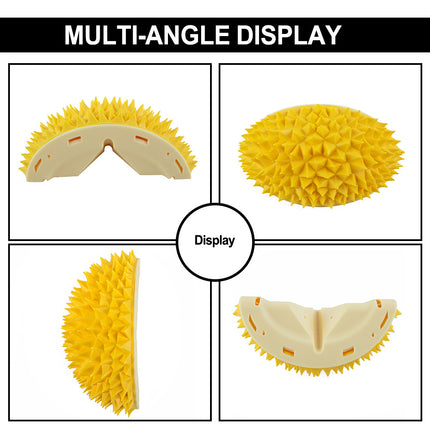 Durian Cat Self-Grooming Brush – Wall-Mounted Scratch & Massage Toy | Dental & Molar Enrichment for Cats & Dogs