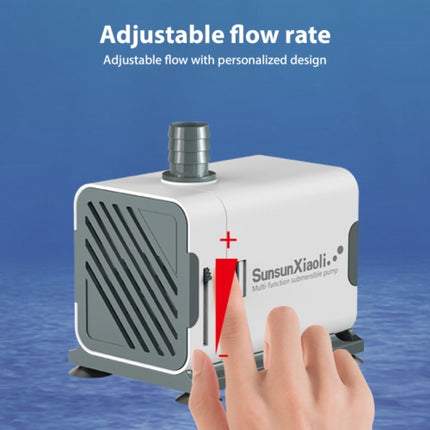 Fish Tank Fountain Water Pump – 15W Submersible Aquarium Pump with Filter & AU Plug Adapter