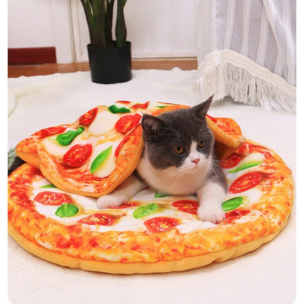 Funny Cat & Dog Bed Mat – Soft Cozy Cushion Blanket Combo | Self-Warming & Durable (Multiple Sizes)
