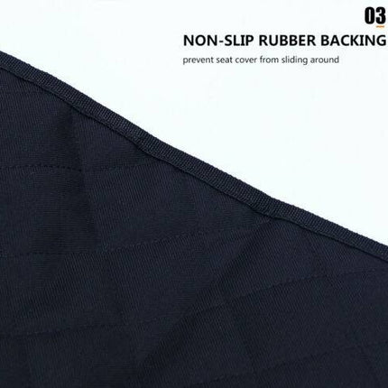 Waterproof Car Seat Protector – Single Front Seat Cover for Pet Travel (Dog & Cat Friendly)