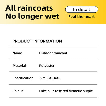 Waterproof Dog Raincoat with Reflective Straps & Hood – Lightweight Rain Jacket for Small & Medium Dogs