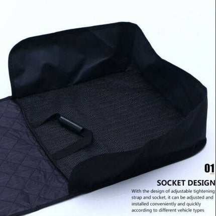 Waterproof Car Seat Protector – Single Front Seat Cover for Pet Travel (Dog & Cat Friendly)